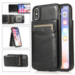 Custodia TPU con supporto e slot carte per iPhone 6