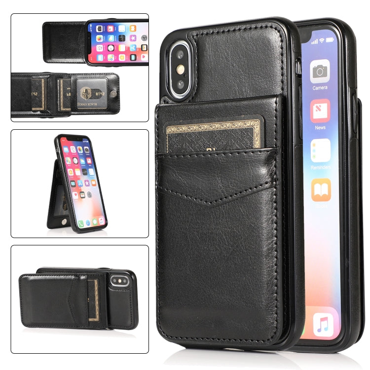 Custodia TPU con supporto e slot carte per iPhone 6