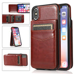 Custodia TPU con supporto e slot carte per iPhone 6