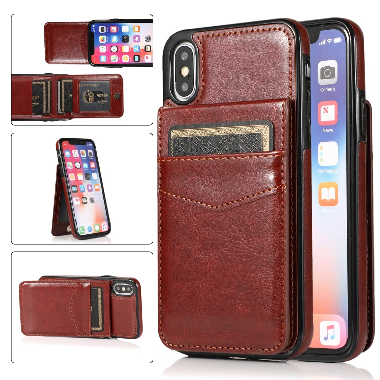 Custodia TPU con supporto e slot carte per iPhone 6