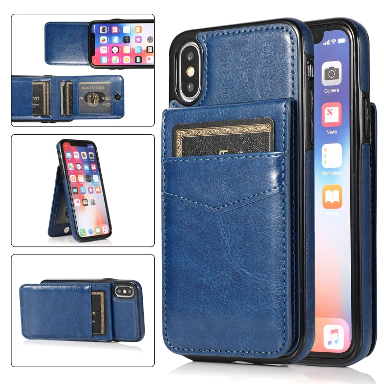 Custodia TPU con supporto e slot carte per iPhone 6