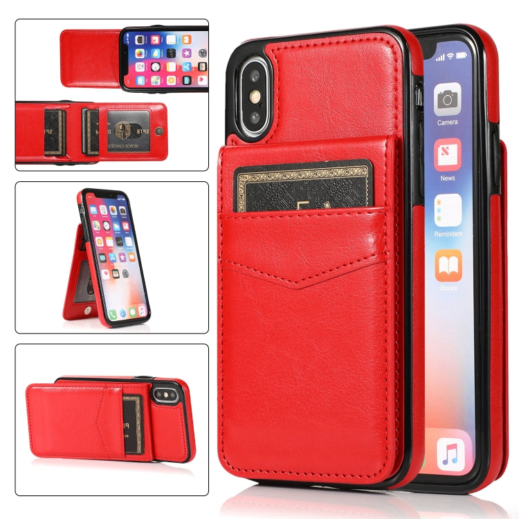 Custodia TPU con supporto e slot carte per iPhone 6