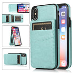 Custodia TPU con supporto e slot carte per iPhone 6