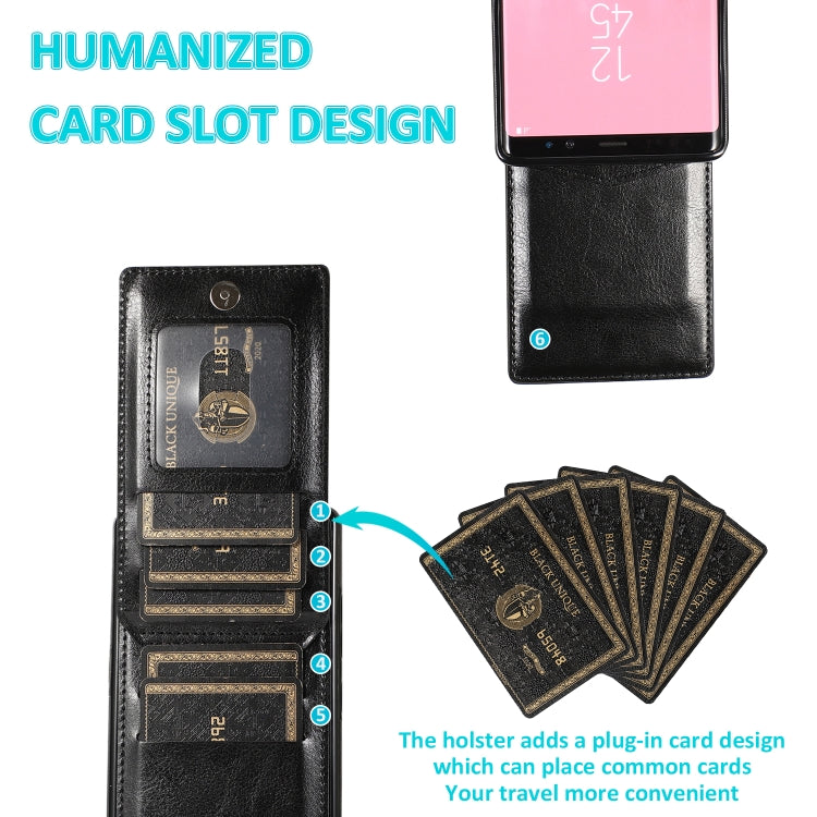 Custodia TPU con slot carte per Samsung Galaxy Note20