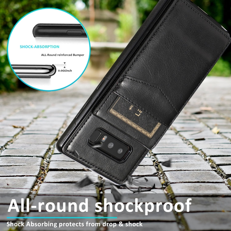 Custodia TPU con slot carte per Samsung Galaxy Note20