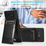 Custodia TPU con slot carte per Samsung Galaxy Note20