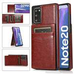 Custodia TPU con slot carte per Samsung Galaxy Note20