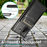 Custodia TPU con slot carte per Samsung Galaxy S9+