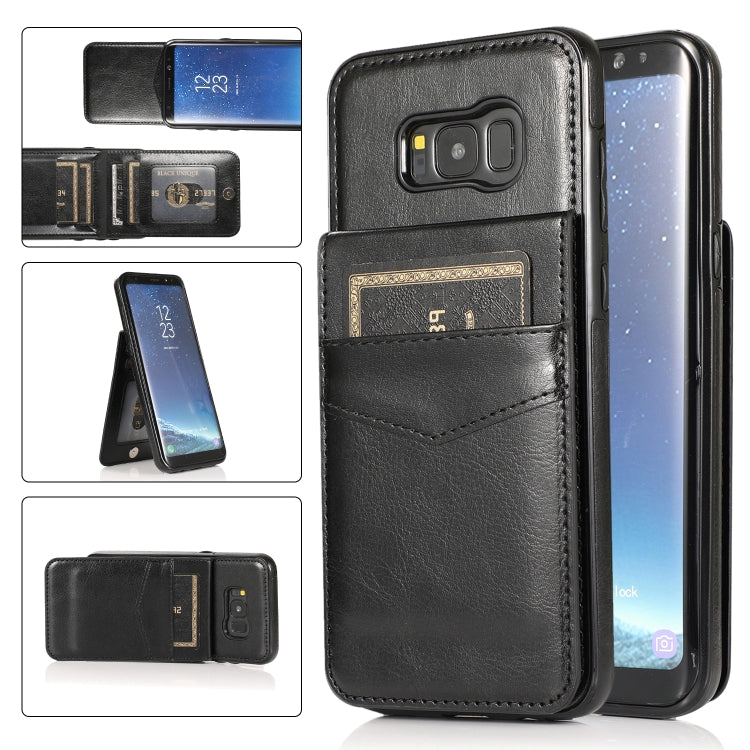 Custodia TPU con slot carte per Samsung Galaxy S9+