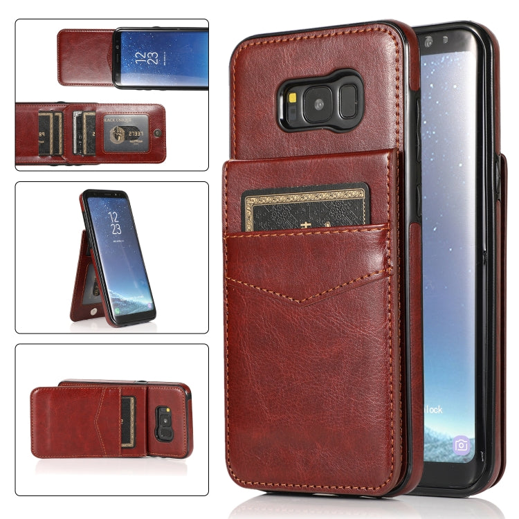 Custodia TPU con slot carte per Samsung Galaxy S9+