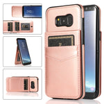 Custodia TPU con slot carte per Samsung Galaxy S9+