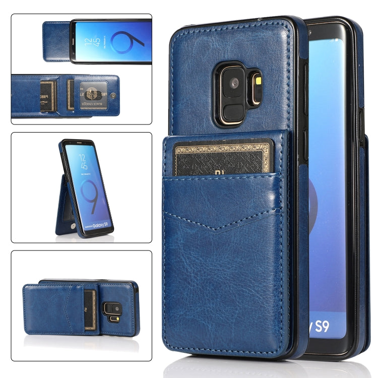 Custodia TPU con slot carte per Samsung Galaxy S9+