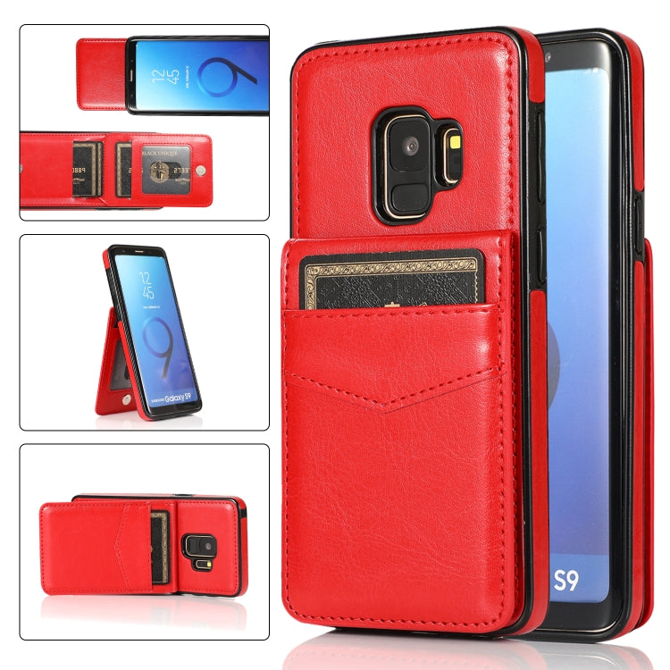 Custodia TPU con slot carte per Samsung Galaxy S9+