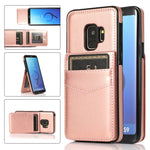 Custodia TPU con slot carte per Samsung Galaxy S9+