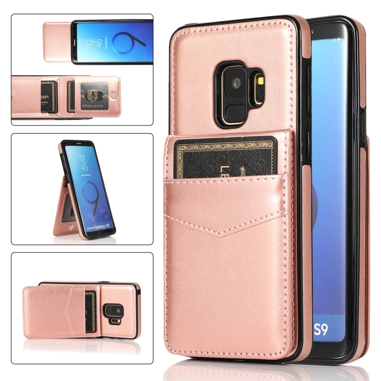 Custodia TPU con slot carte per Samsung Galaxy S9+