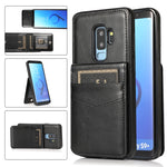 Custodia TPU con slot carte per Samsung Galaxy S9+