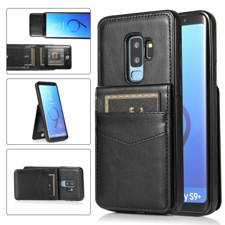 Custodia TPU con slot carte per Samsung Galaxy S9+