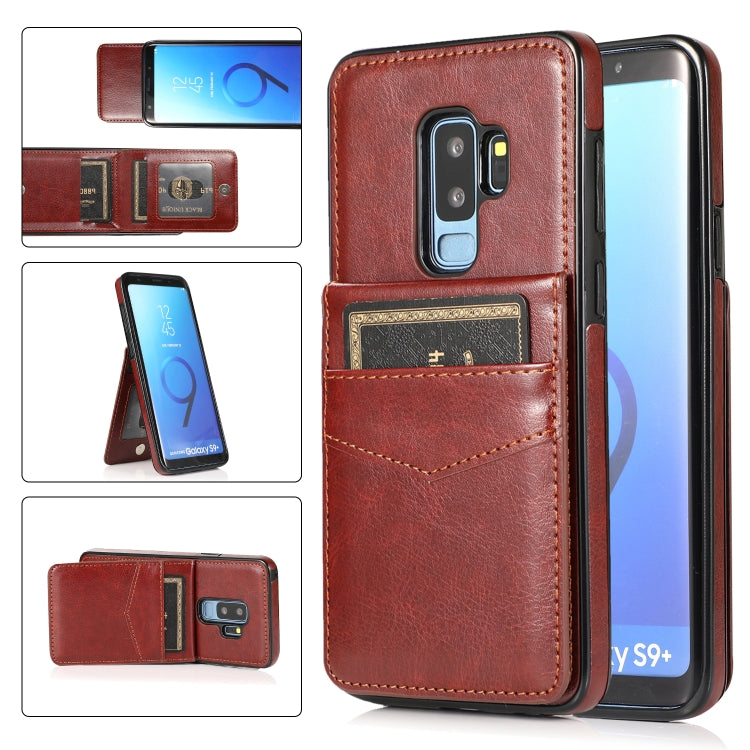 Custodia TPU con slot carte per Samsung Galaxy S9+