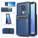 Custodia TPU con slot carte per Samsung Galaxy S9+