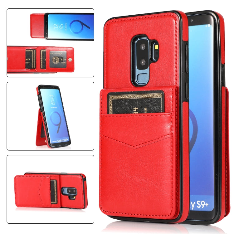 Custodia TPU con slot carte per Samsung Galaxy S9+