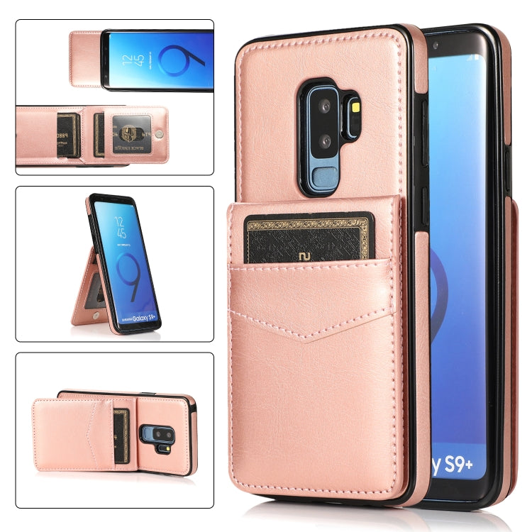 Custodia TPU con slot carte per Samsung Galaxy S9+