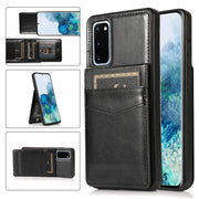 Custodia TPU con supporto e slot carte per Galaxy S20+