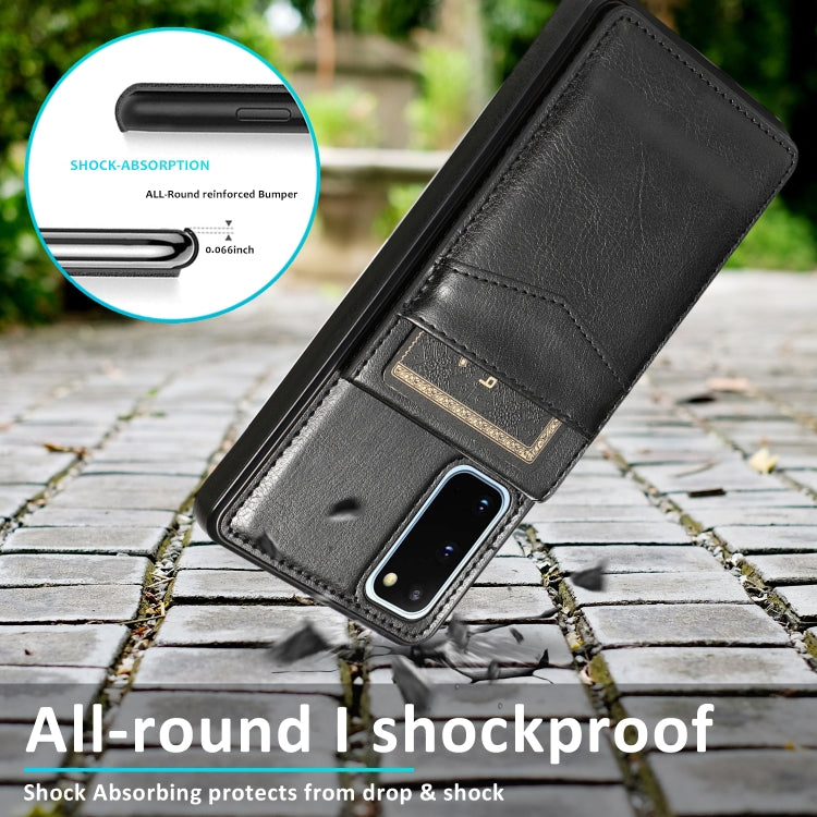 Custodia TPU con slot carte per Samsung Galaxy S20+