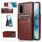 Custodia TPU con slot carte per Samsung Galaxy S20+