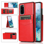 Custodia TPU con slot carte per Samsung Galaxy S20+