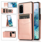 Custodia TPU con slot carte per Samsung Galaxy S20+