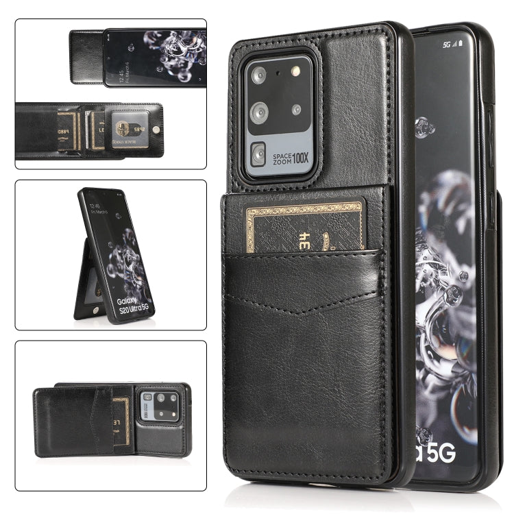 Custodia TPU con slot carte per Samsung Galaxy S20+