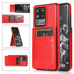 Custodia TPU con slot carte per Samsung Galaxy S20+