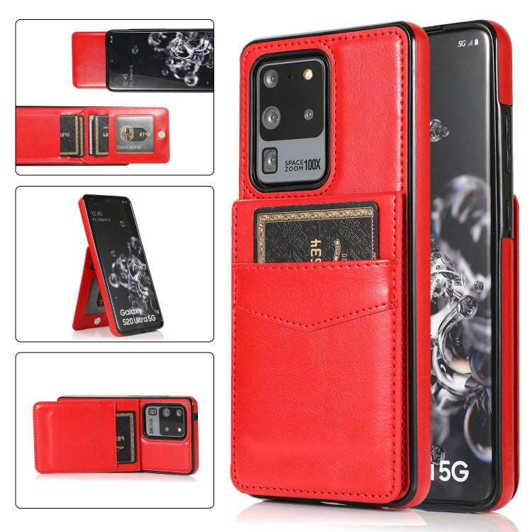 Custodia TPU con slot carte per Samsung Galaxy S20+