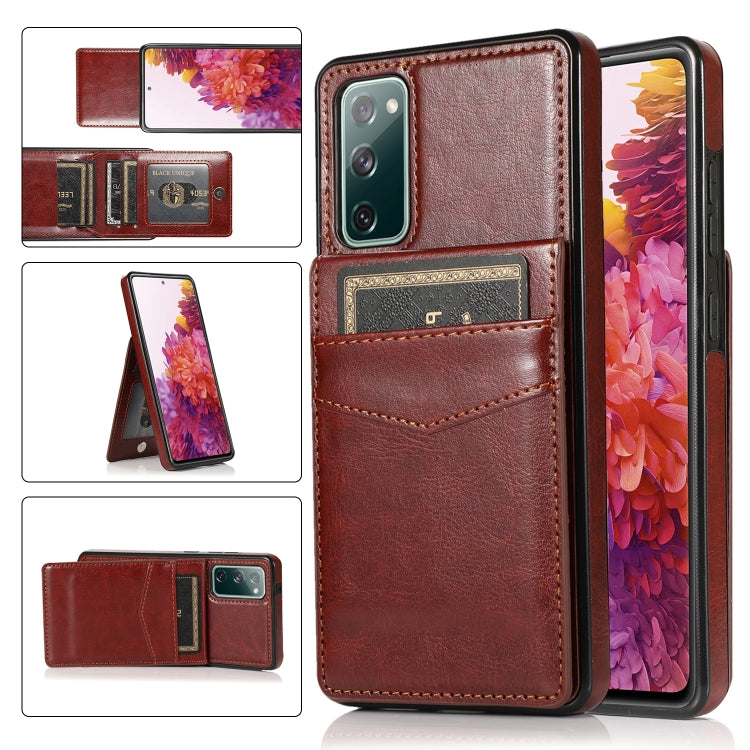 Custodia TPU con slot carte per Samsung Galaxy S20+