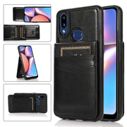 Custodia TPU con slot carte per Samsung Galaxy A10s
