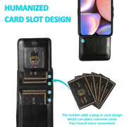 Custodia TPU con slot carte per Samsung Galaxy A10s