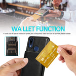 Custodia TPU con slot carte per Samsung Galaxy A10s