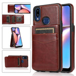 Custodia TPU con slot carte per Samsung Galaxy A10s