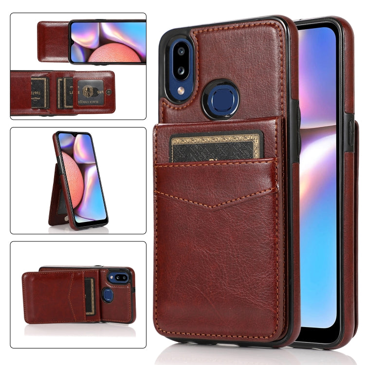 Custodia TPU con slot carte per Samsung Galaxy A10s