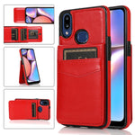 Custodia TPU con slot carte per Samsung Galaxy A10s