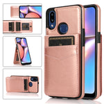 Custodia TPU con slot carte per Samsung Galaxy A10s