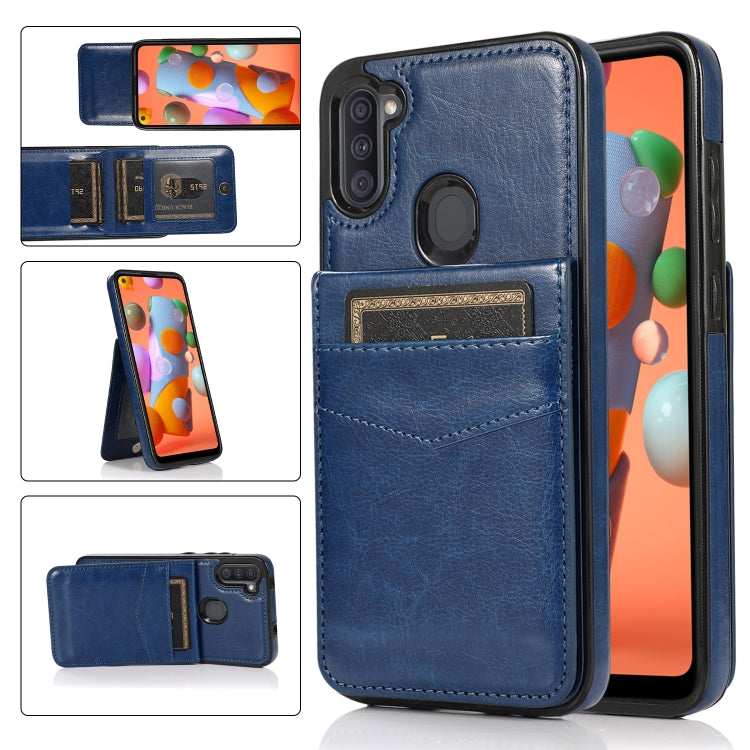 Custodia TPU con slot carte per Samsung Galaxy A10s