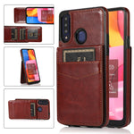 Custodia TPU con slot carte per Samsung Galaxy A10s