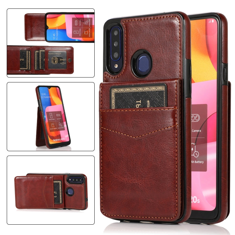 Custodia TPU con slot carte per Samsung Galaxy A10s