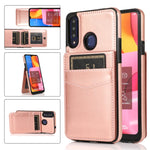 Custodia TPU con slot carte per Samsung Galaxy A10s