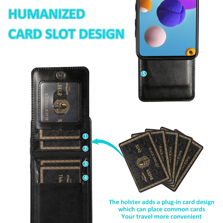 Custodia TPU con slot carte per Samsung Galaxy A21s