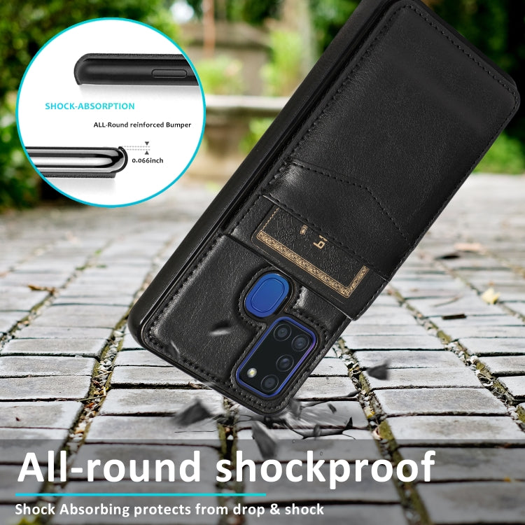 Custodia TPU con slot carte per Samsung Galaxy A21s
