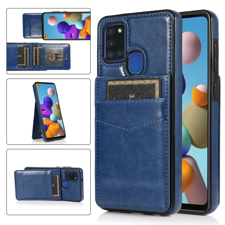 Custodia TPU con slot carte per Samsung Galaxy A21s