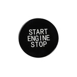 Adesivo decorativo con avvio a un pulsante in fibra di carbonio per auto per BMW Serie 3 / G20 / G05 / G06 / G07 / G14 / G29 / F40 / F44, One-button Start (Red), One-button Start (Blue), One-button Start (Black), One-button Start (Yellow)