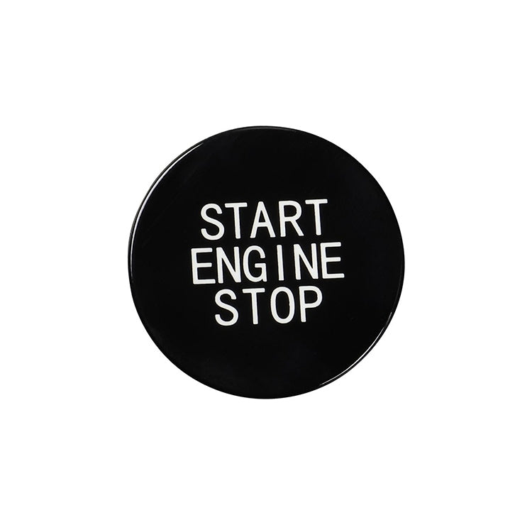 Adesivo decorativo con avvio a un pulsante in fibra di carbonio per auto per BMW Serie 3 / G20 / G05 / G06 / G07 / G14 / G29 / F40 / F44, One-button Start (Red), One-button Start (Blue), One-button Start (Black), One-button Start (Yellow)